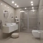 Bež podne pločice sa kamenim izgledom
