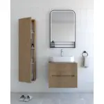 Ormarić za lavabo mat drvo