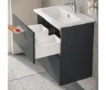 mia 69832 lavabo set tamne boje