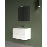 Friendly 600BX Bianco Neve Konzolni Ormarić sa Lavaboom Domo 61x46