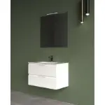 Friendly 800BX Bianco Neve Konzolni Ormarić sa Lavaboom Domo 80,5x46